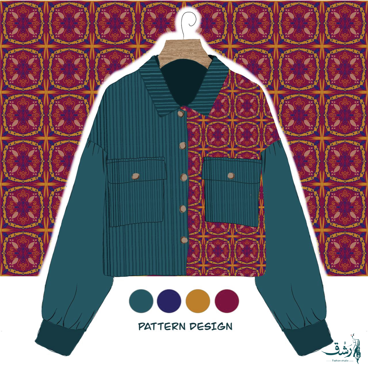 طبعات-أقمشة-(نمط-أزهار)